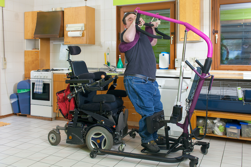 SitnStand Portable lift Assist for Wheelchairs